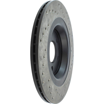 StopTech  Sport Cryo Cross Drilled Brake Rotor; Front Left