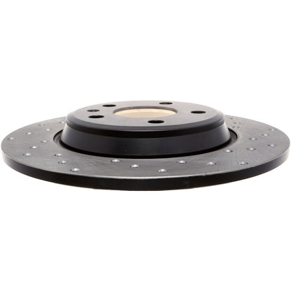 StopTech Sport Cryo Cross Drilled Brake Rotor; Rear Left
