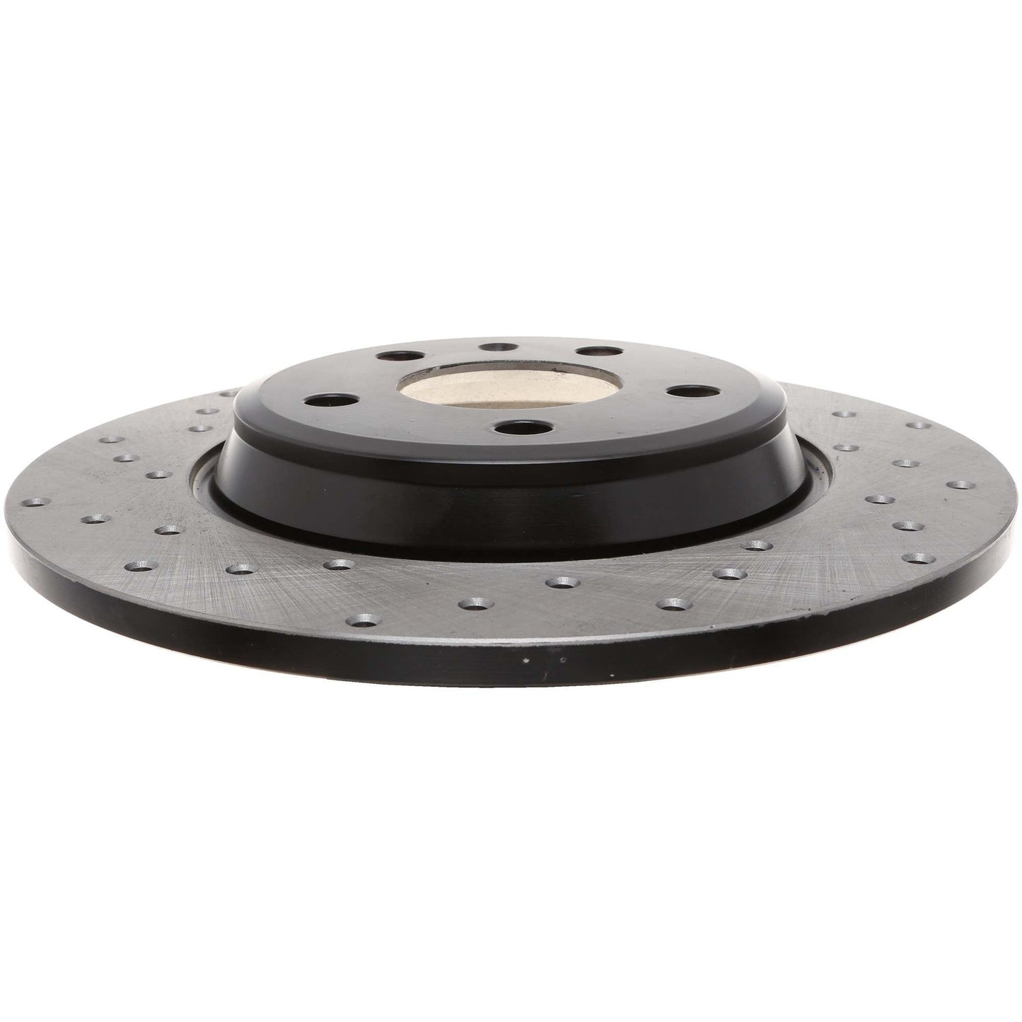 StopTech Sport Cryo Cross Drilled Brake Rotor; Rear Right