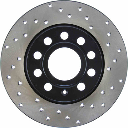 StopTech Drilled Cryo Sport Brake Rotor Rear Left 12-13 Volkswagen Beetle 128.33131CL