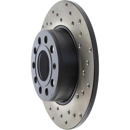 StopTech Drilled Cryo Sport Brake Rotor Rear Left 12-13 Volkswagen Beetle 128.33131CL