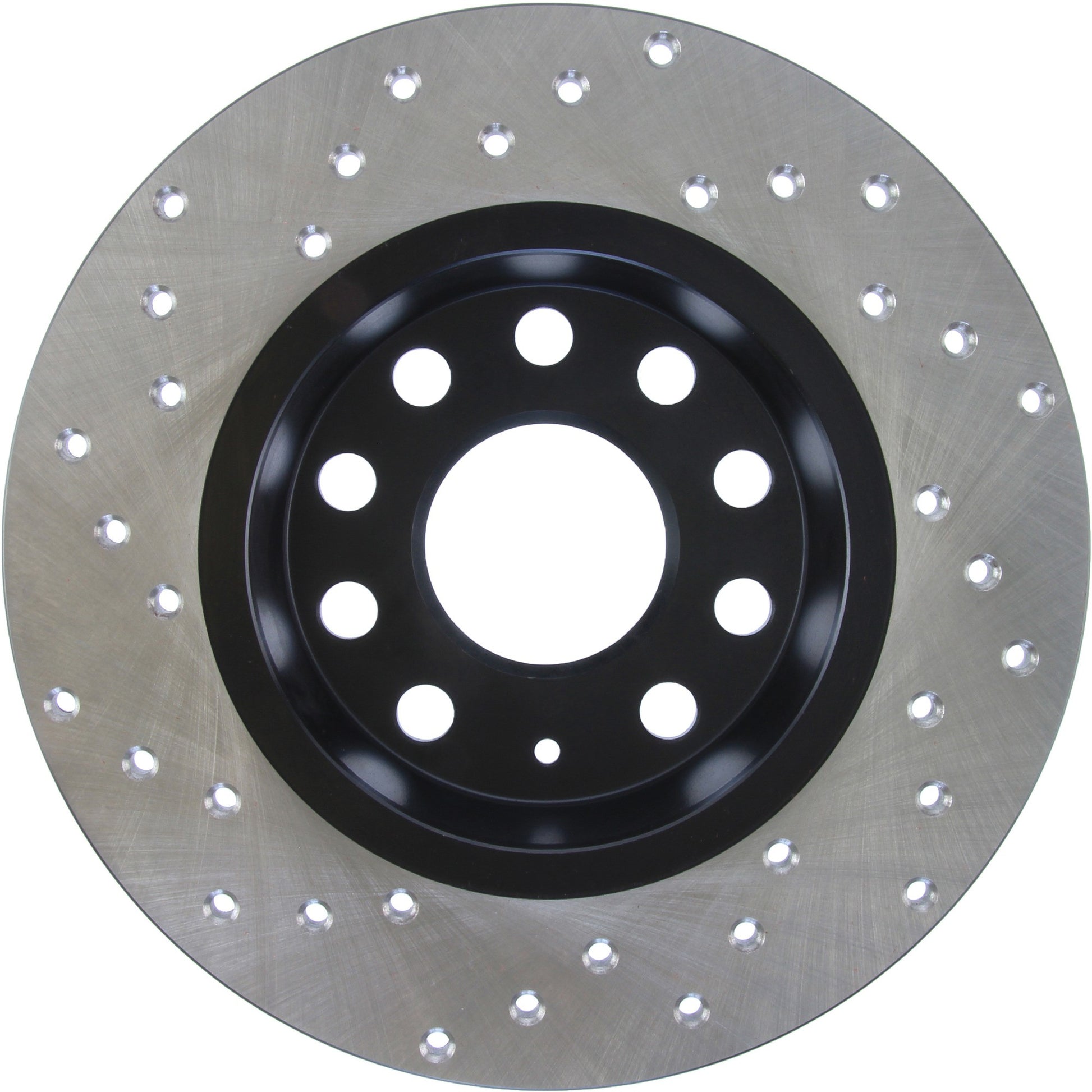 StopTech Sport Cryo Cross Drilled Brake Rotor; Front Left