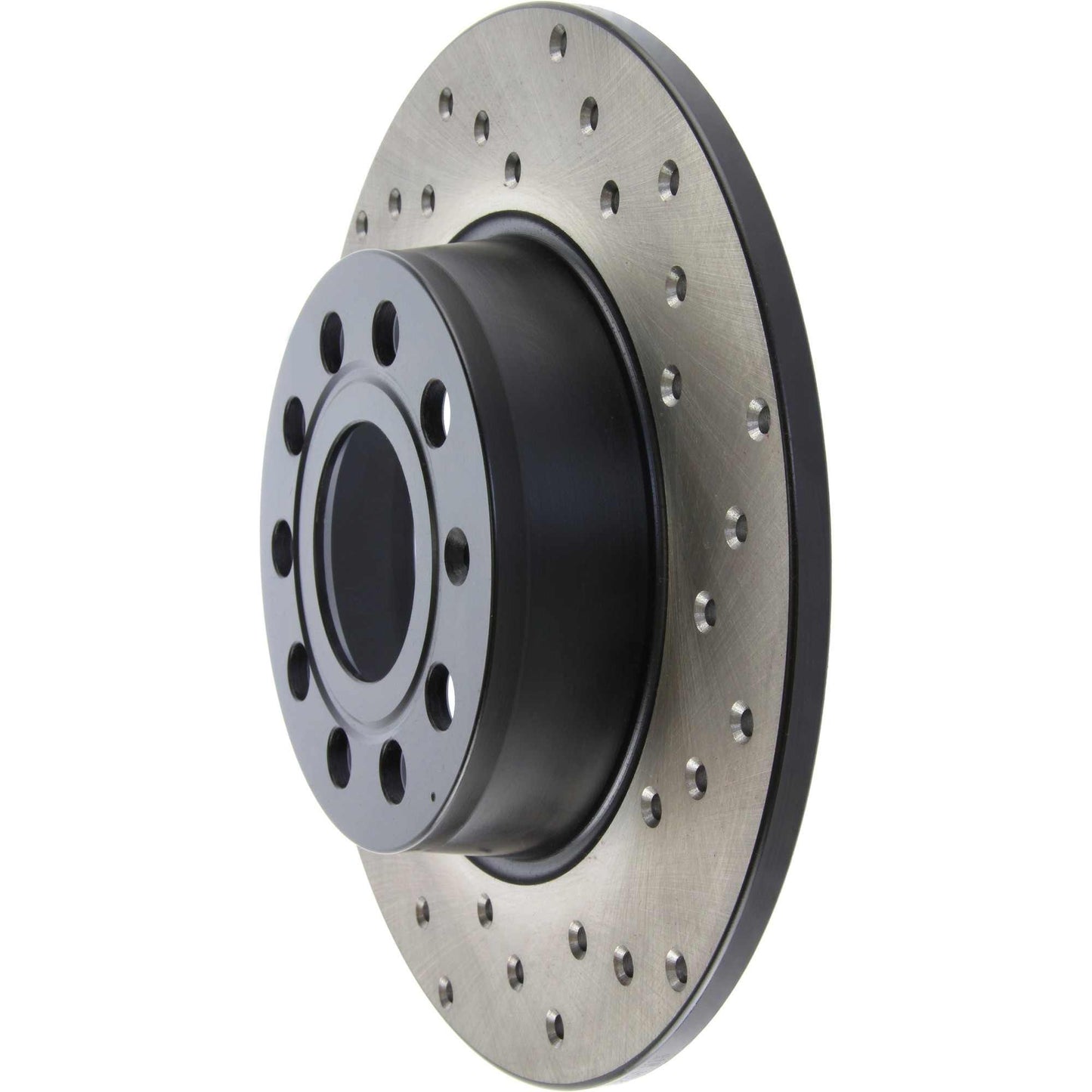 StopTech Sport Cryo Cross Drilled Brake Rotor; Front Left