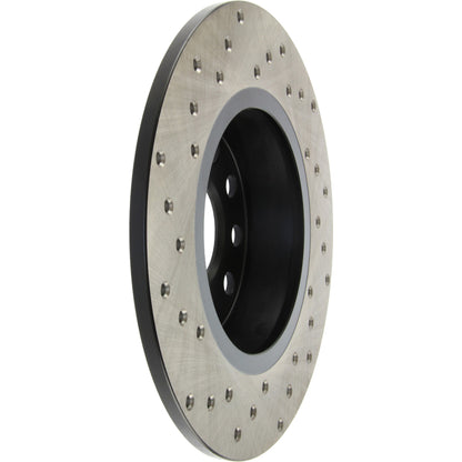 StopTech Sport Cryo Cross Drilled Brake Rotor; Front Left