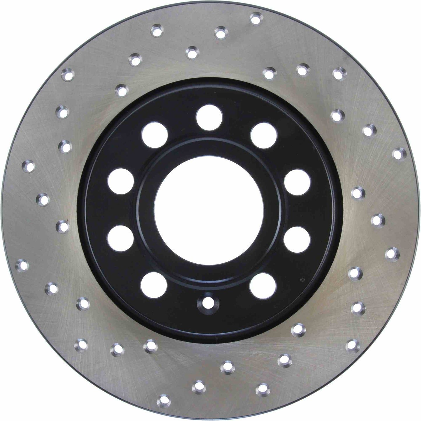 StopTech Sport Cryo Cross Drilled Brake Rotor; Rear Left
