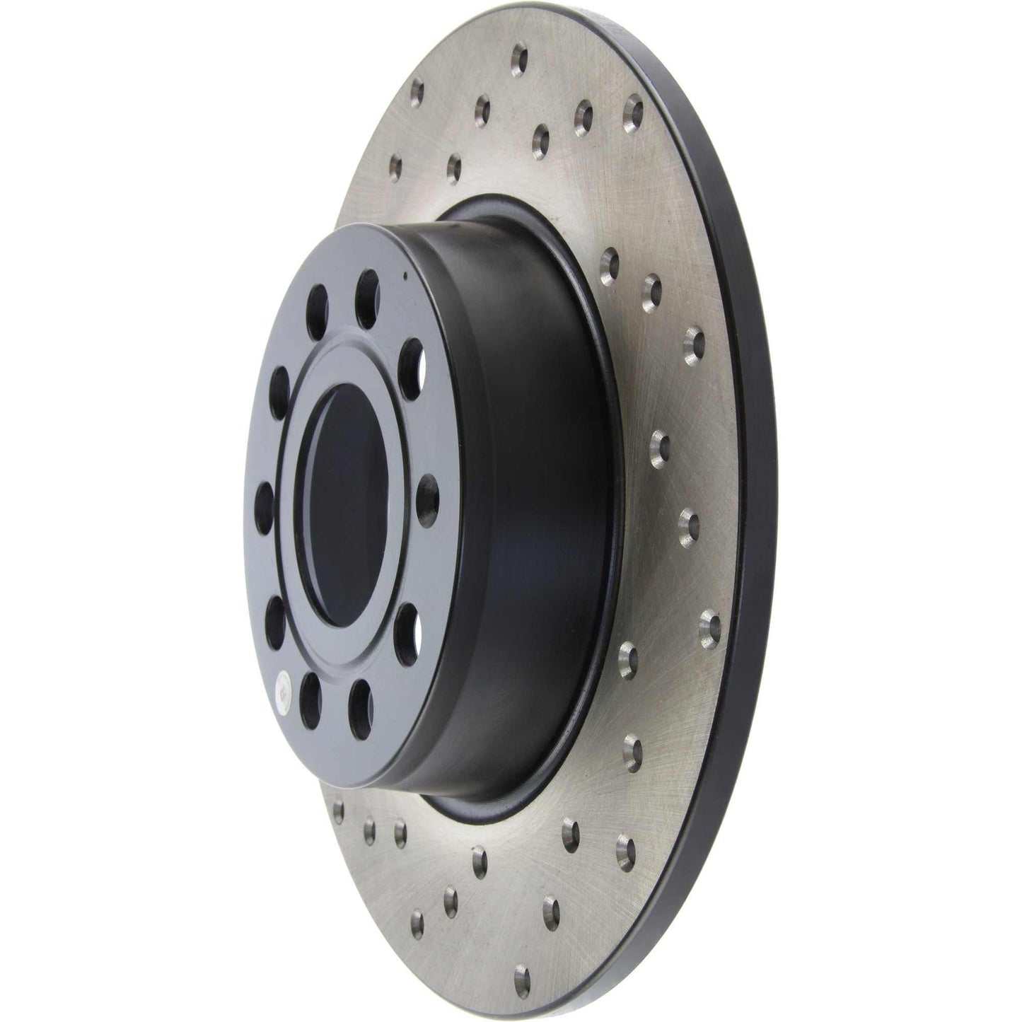 StopTech Sport Cryo Cross Drilled Brake Rotor; Rear Left