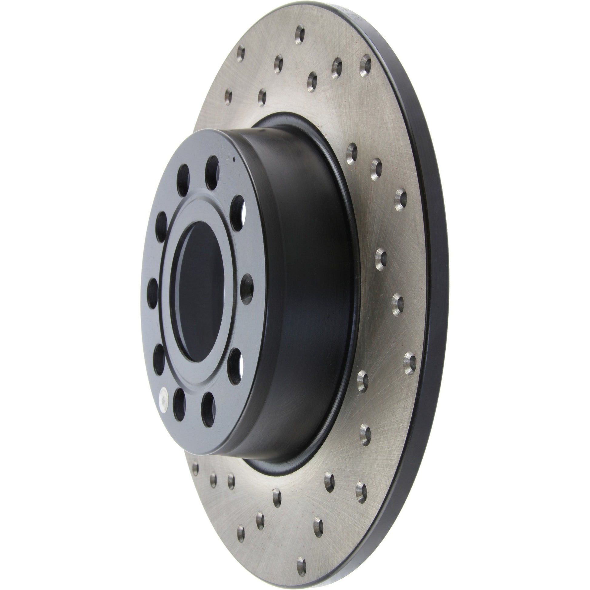 StopTech Sport Cryo Cross Drilled Brake Rotor; Rear Left