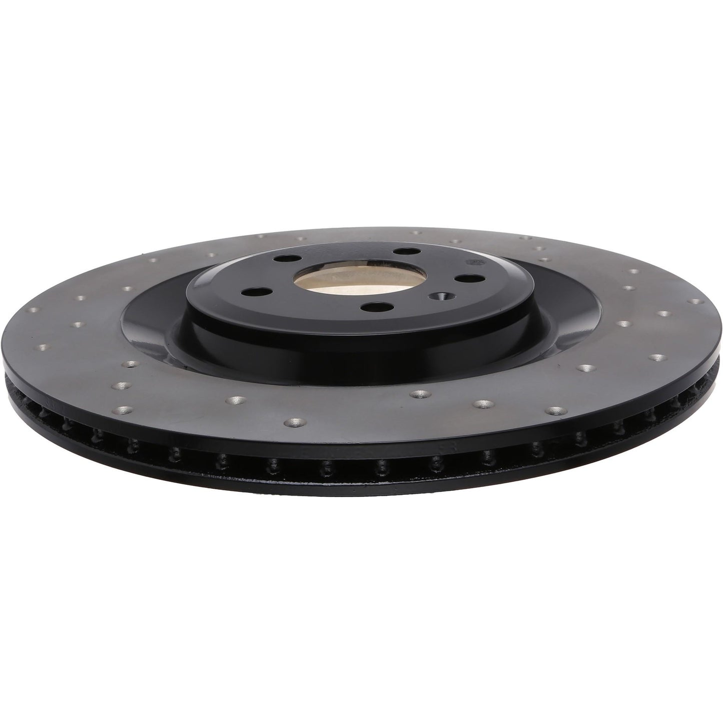 Stoptech 11-15 Audi A8 Quattro Drilled Sport Left Rear Rotor 128.33133L