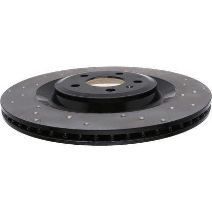 Stoptech 11-15 Audi A8 Quattro Drilled Sport Left Rear Rotor 128.33133L
