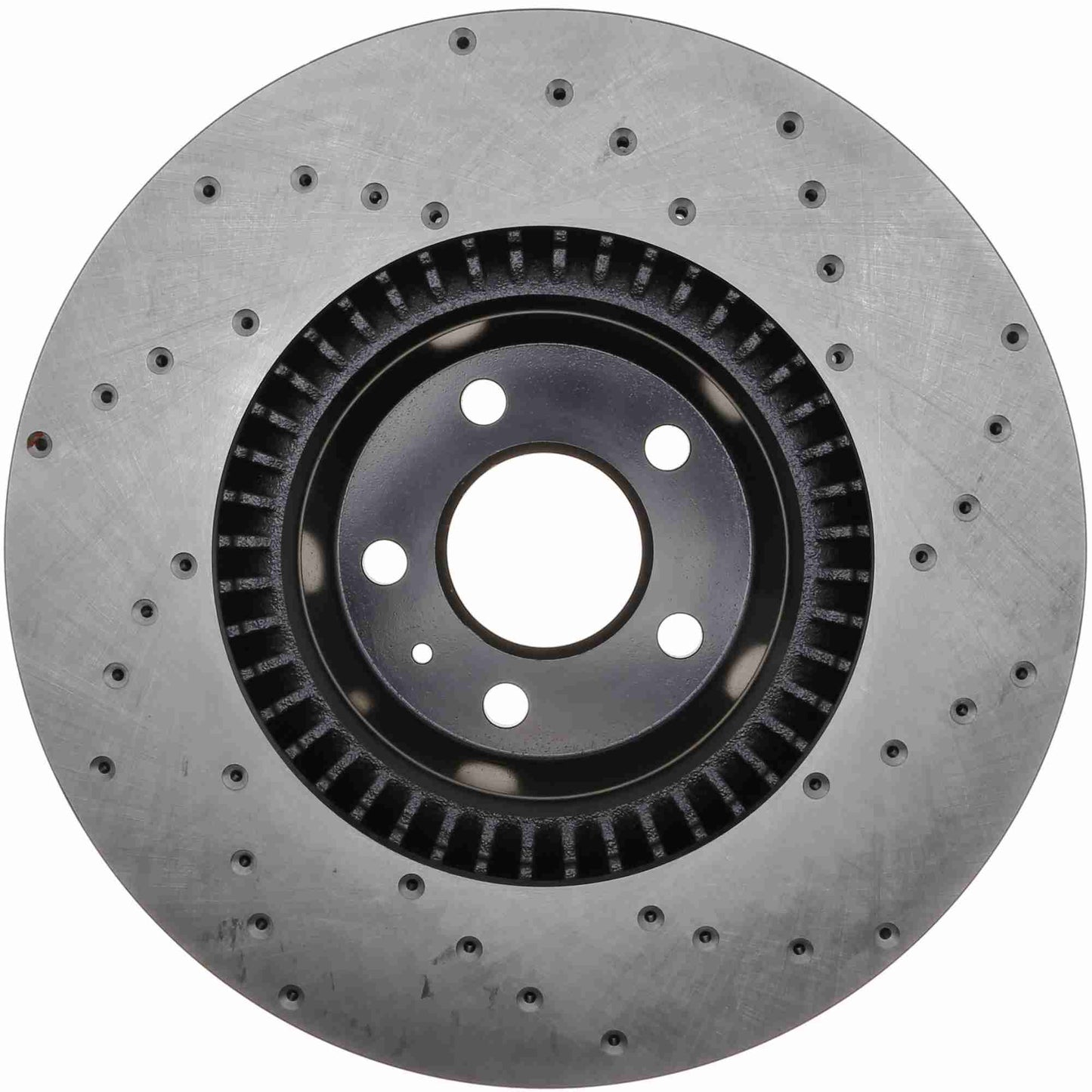 StopTech Sport Cryo Cross Drilled Brake Rotor; Front Left