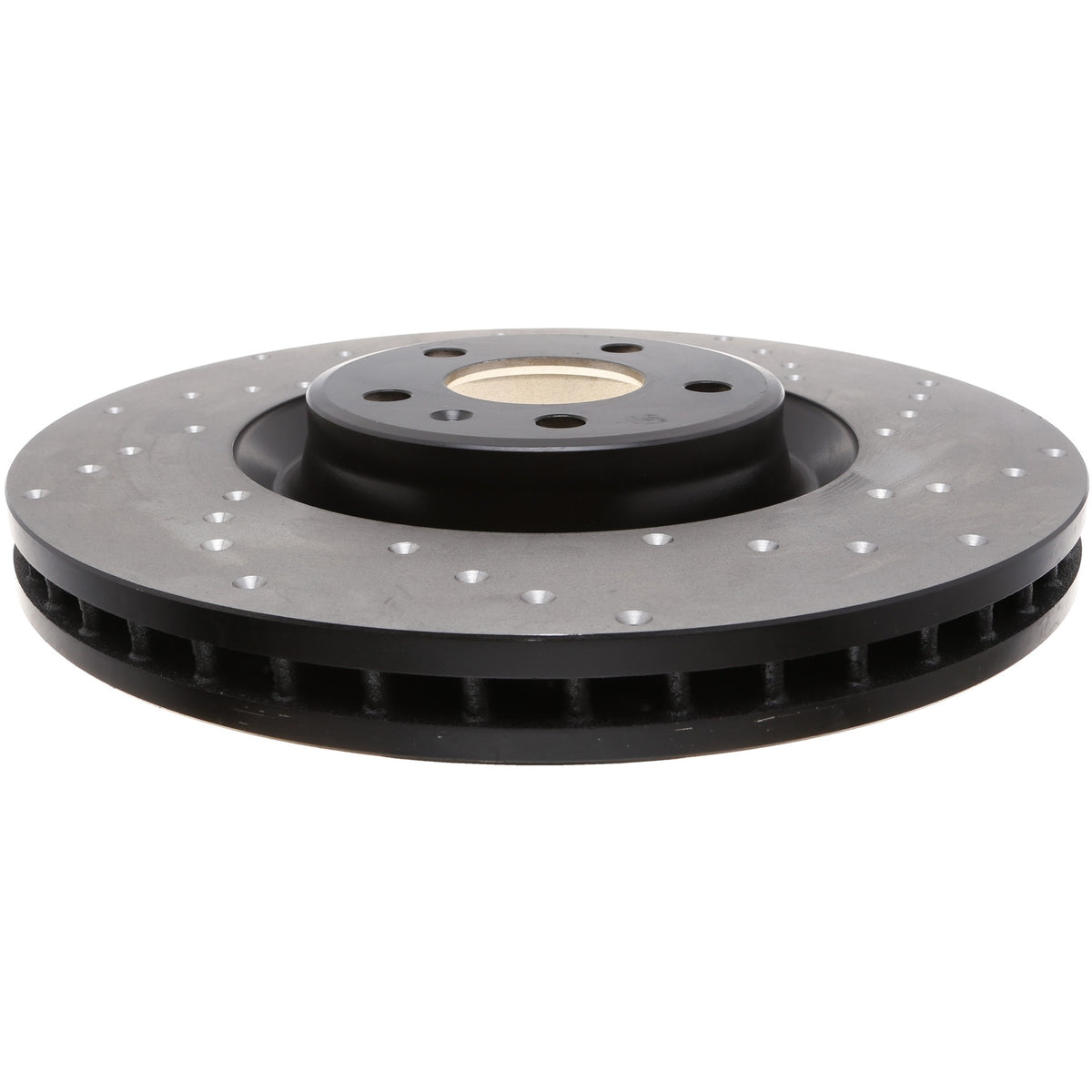 StopTech Sport Cryo Cross Drilled Brake Rotor; Front Right