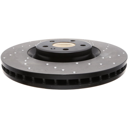 StopTech Sport Cryo Cross Drilled Brake Rotor; Front Right