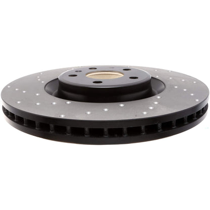 StopTech Sport Cryo Cross Drilled Brake Rotor; Front Left