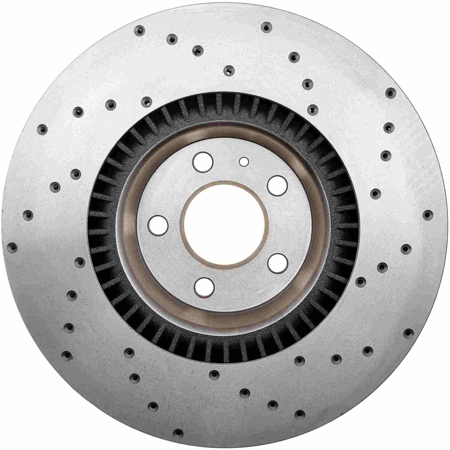 StopTech Sport Cryo Cross Drilled Brake Rotor; Front Left