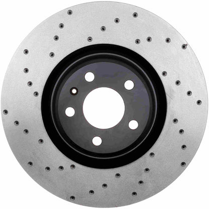 StopTech Sport Cryo Cross Drilled Brake Rotor; Front Left