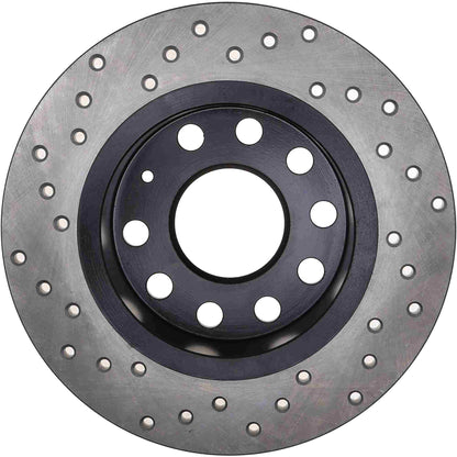 StopTech Sport Cross Drilled Brake Rotor - Rear Right 128.33135L
