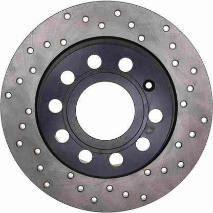 StopTech Sport Cross Drilled Brake Rotor - Rear Right 128.33135L