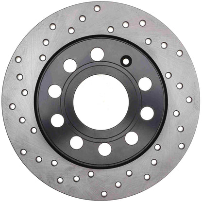 StopTech Sport Cross Drilled Brake Rotor - Front Left 128.33135R