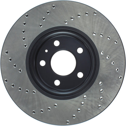 StopTech  Sport Cryo Cross Drilled Brake Rotor; Rear Right