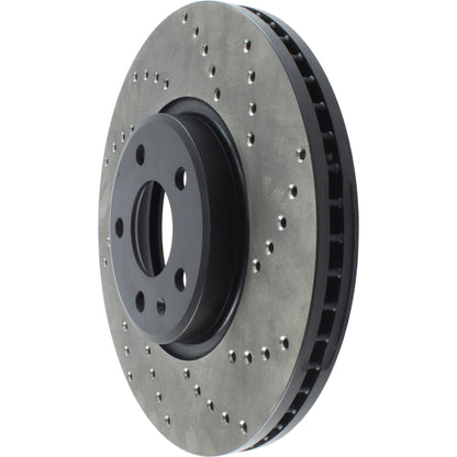 StopTech  Sport Cryo Cross Drilled Brake Rotor; Rear Right