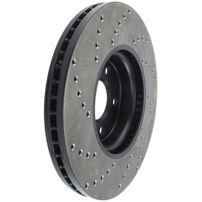 StopTech  Sport Cryo Cross Drilled Brake Rotor; Rear Right