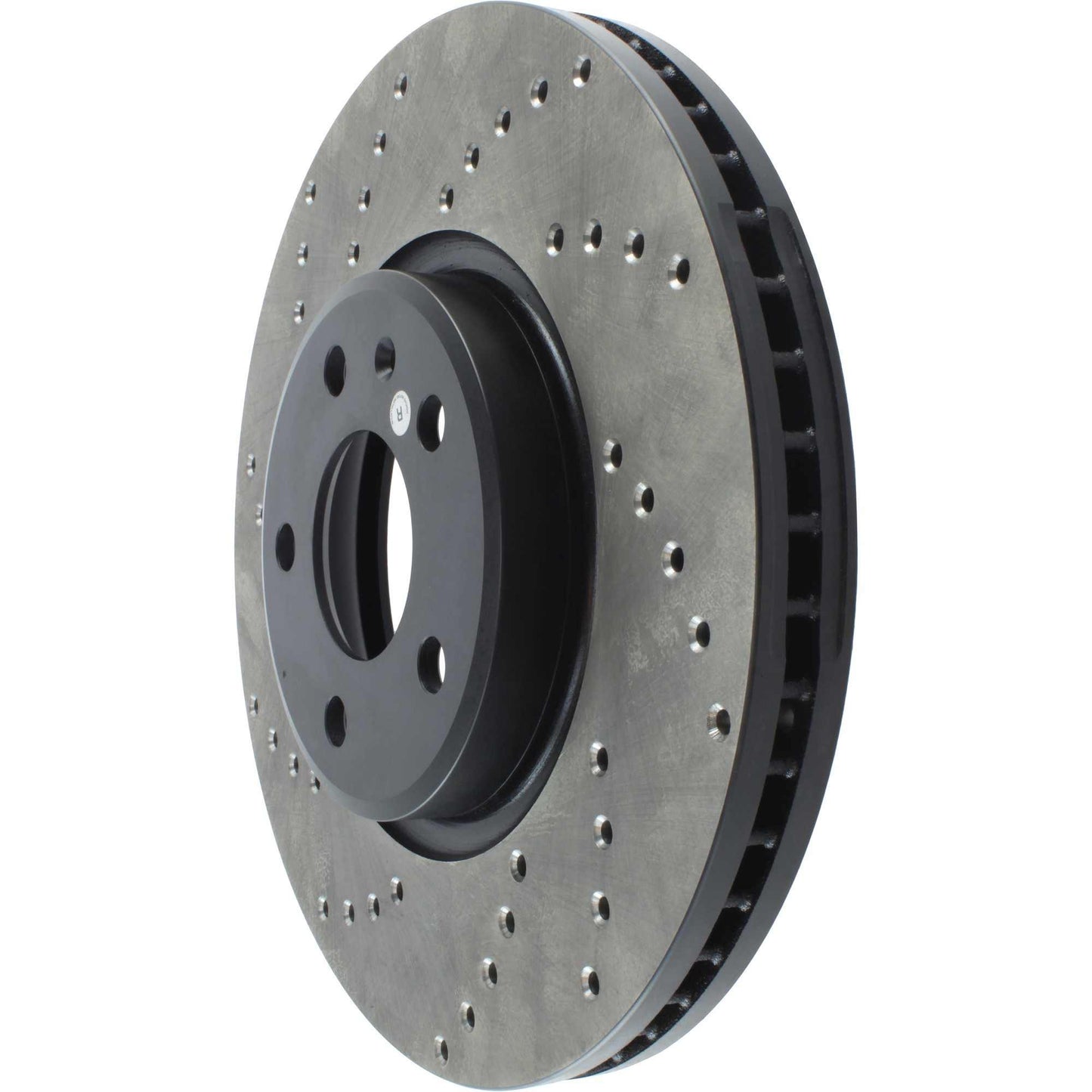 StopTech Sport Cryo Cross Drilled Brake Rotor; Front Left