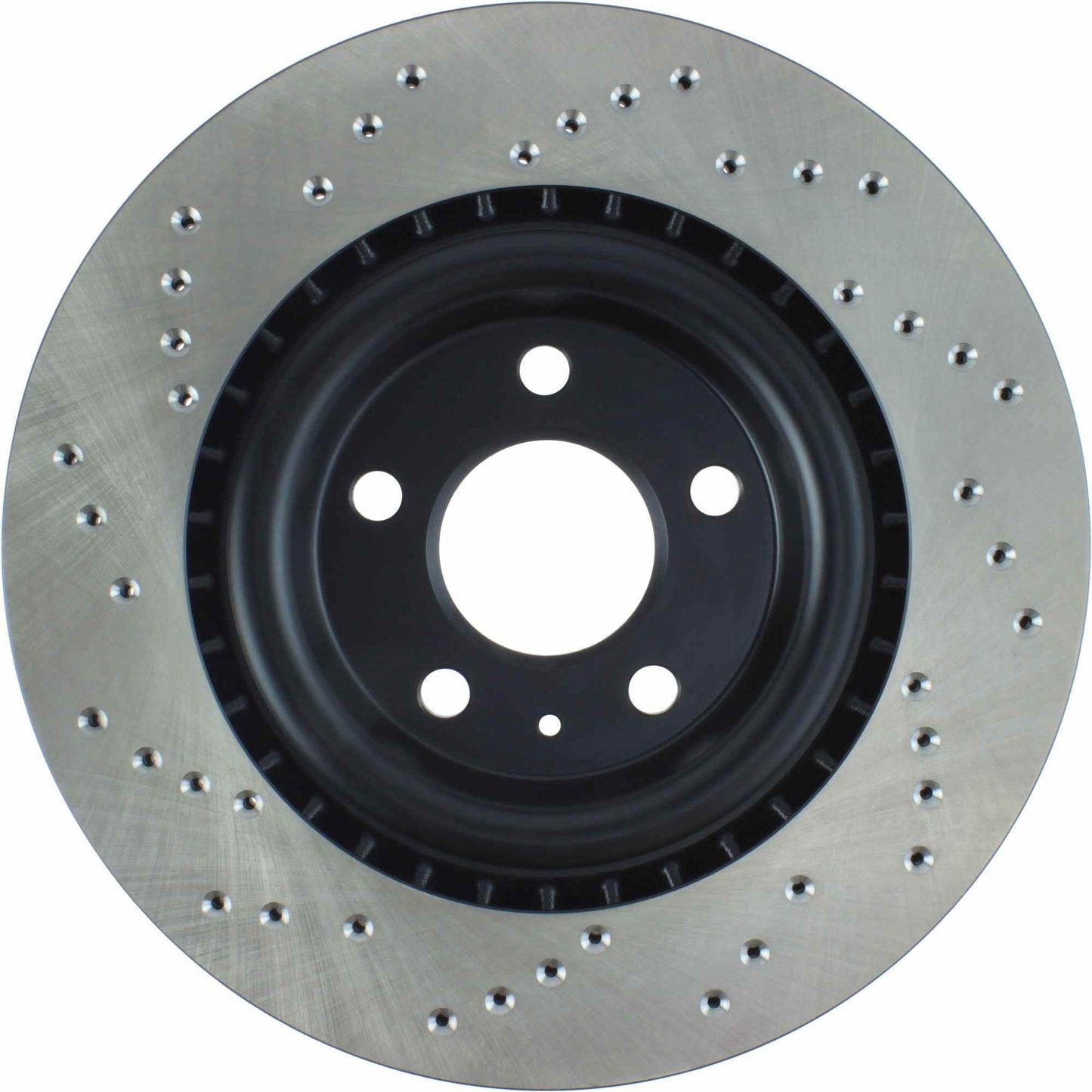 StopTech Sport Cryo Cross Drilled Brake Rotor; Front Right