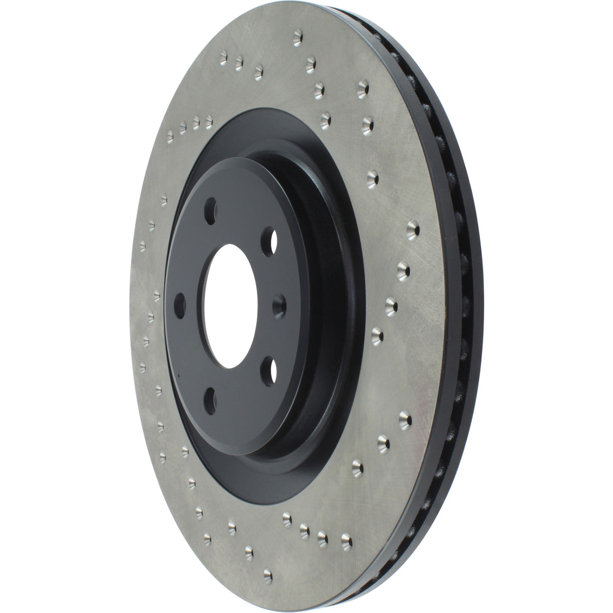 StopTech Sport Cryo Cross Drilled Brake Rotor; Front Right