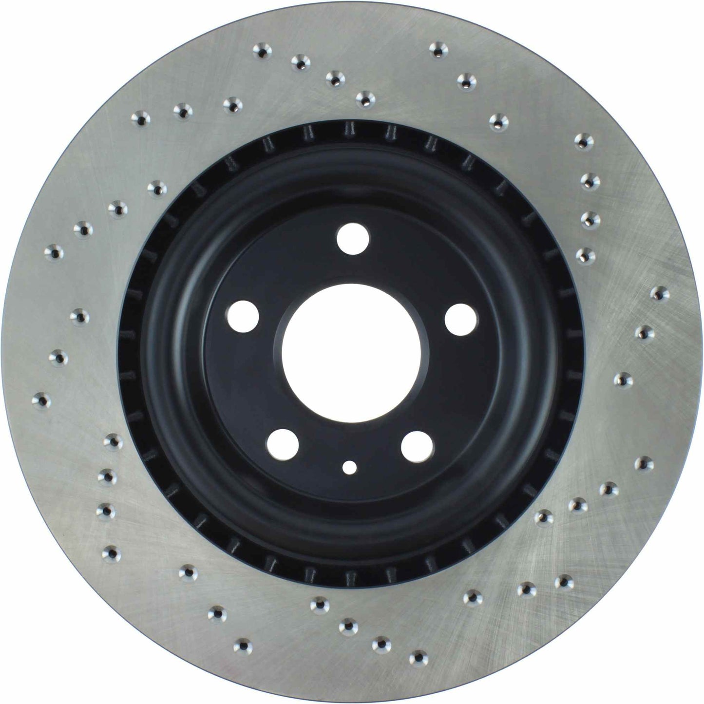 StopTech Sport Cryo Cross Drilled Brake Rotor; Front Left