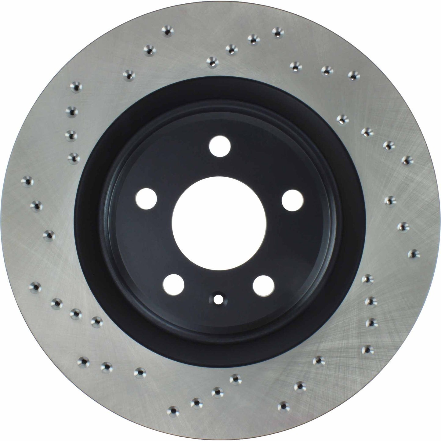 StopTech Sport Cryo Cross Drilled Brake Rotor; Front Left