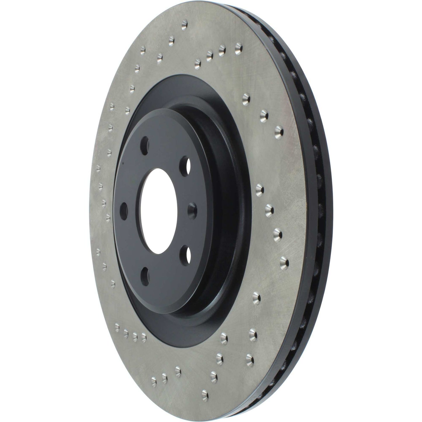 StopTech Sport Cryo Cross Drilled Brake Rotor; Front Left