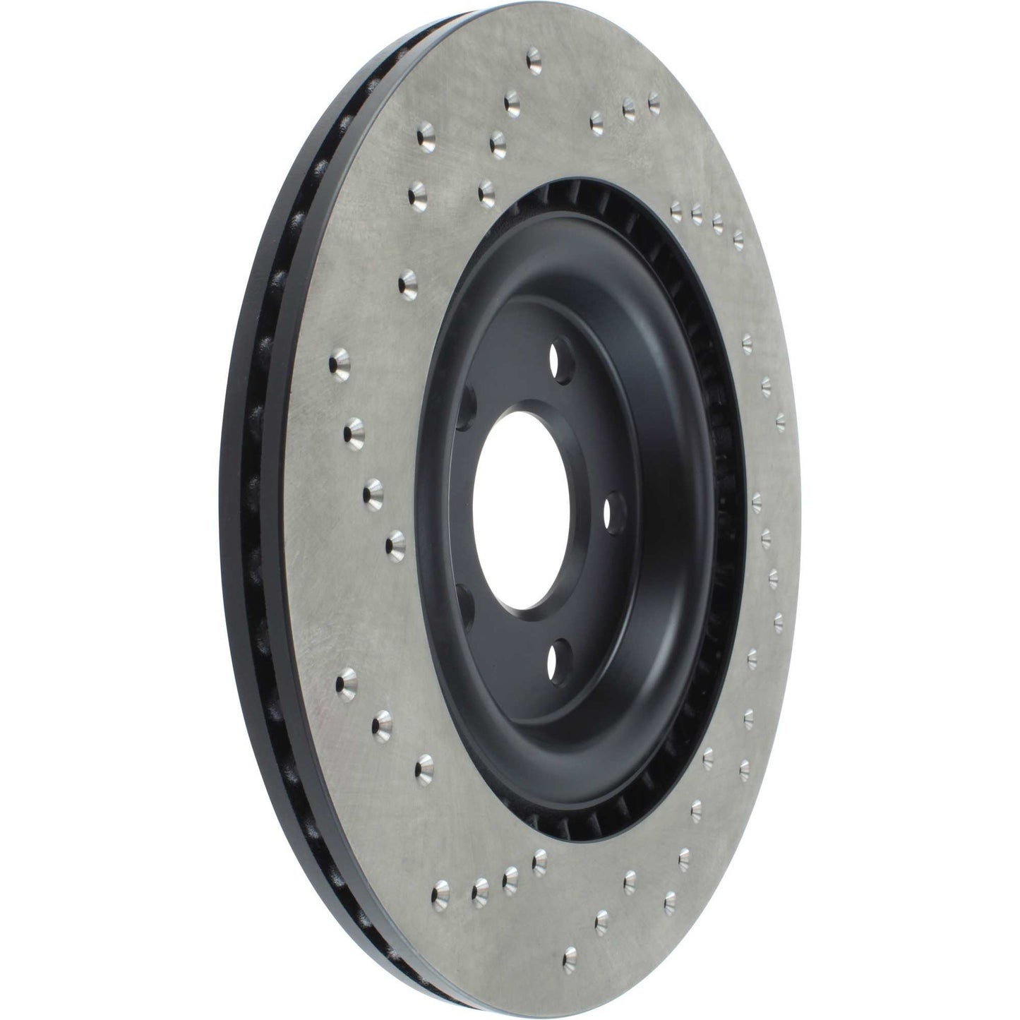 StopTech Sport Cryo Cross Drilled Brake Rotor; Front Right