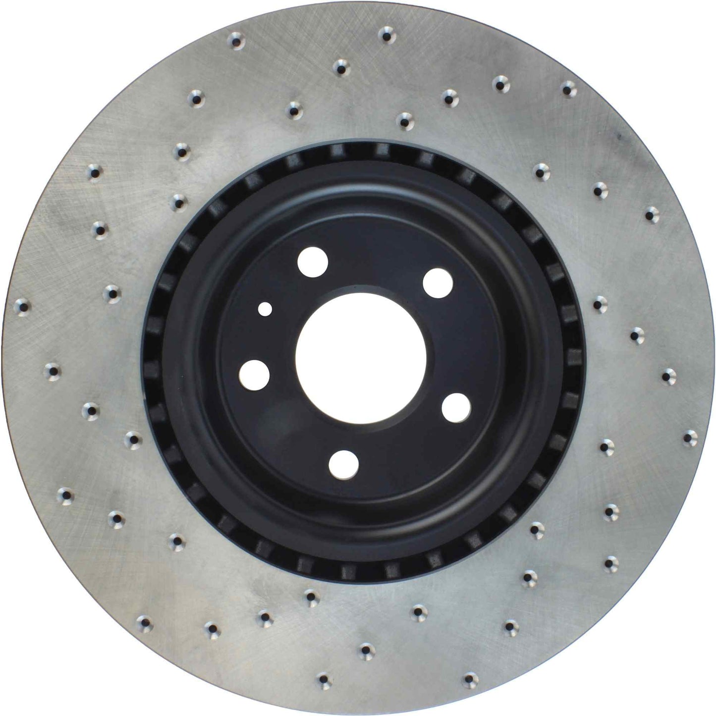 StopTech Sport Cryo Cross Drilled Brake Rotor; Rear Right