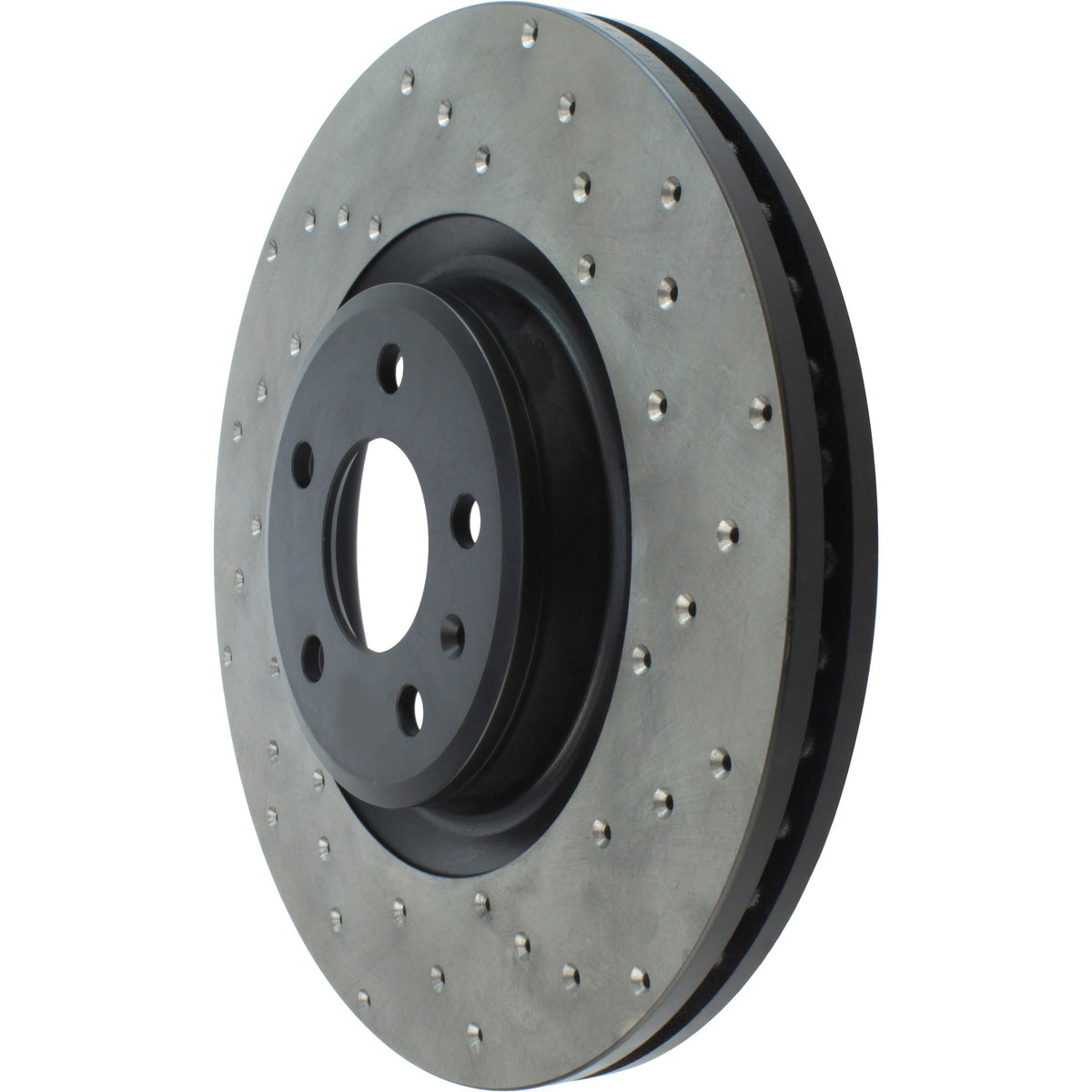StopTech Sport Cryo Cross Drilled Brake Rotor; Front Right