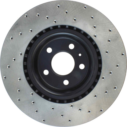 StopTech Sport Cross Drilled Brake Rotor Front Right 128.33138R