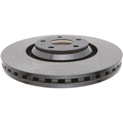 StopTech Sport Cryo Cross Drilled Brake Rotor; Rear Right