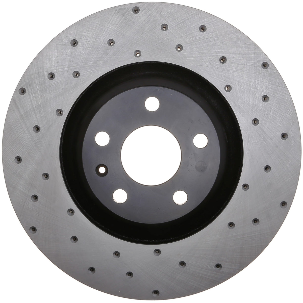 StopTech Sport Cryo Cross Drilled Brake Rotor; Rear Right