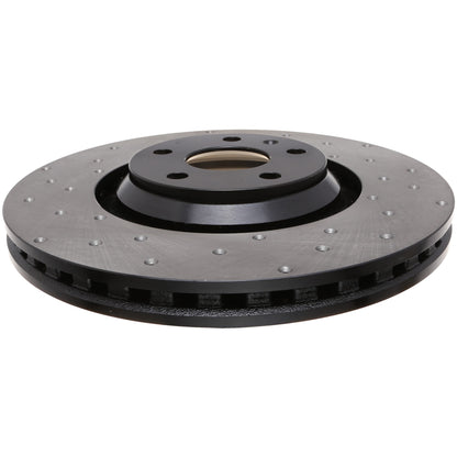 StopTech Sport Cryo Cross Drilled Brake Rotor; Front Left
