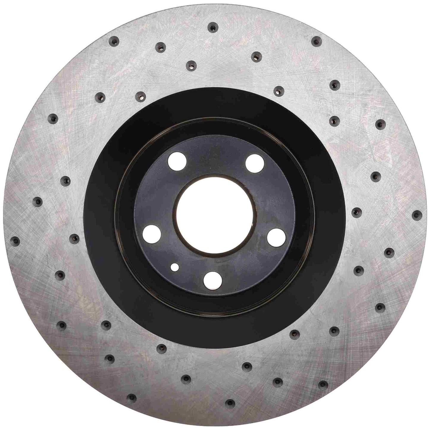 StopTech Sport Cryo Cross Drilled Brake Rotor; Front Left