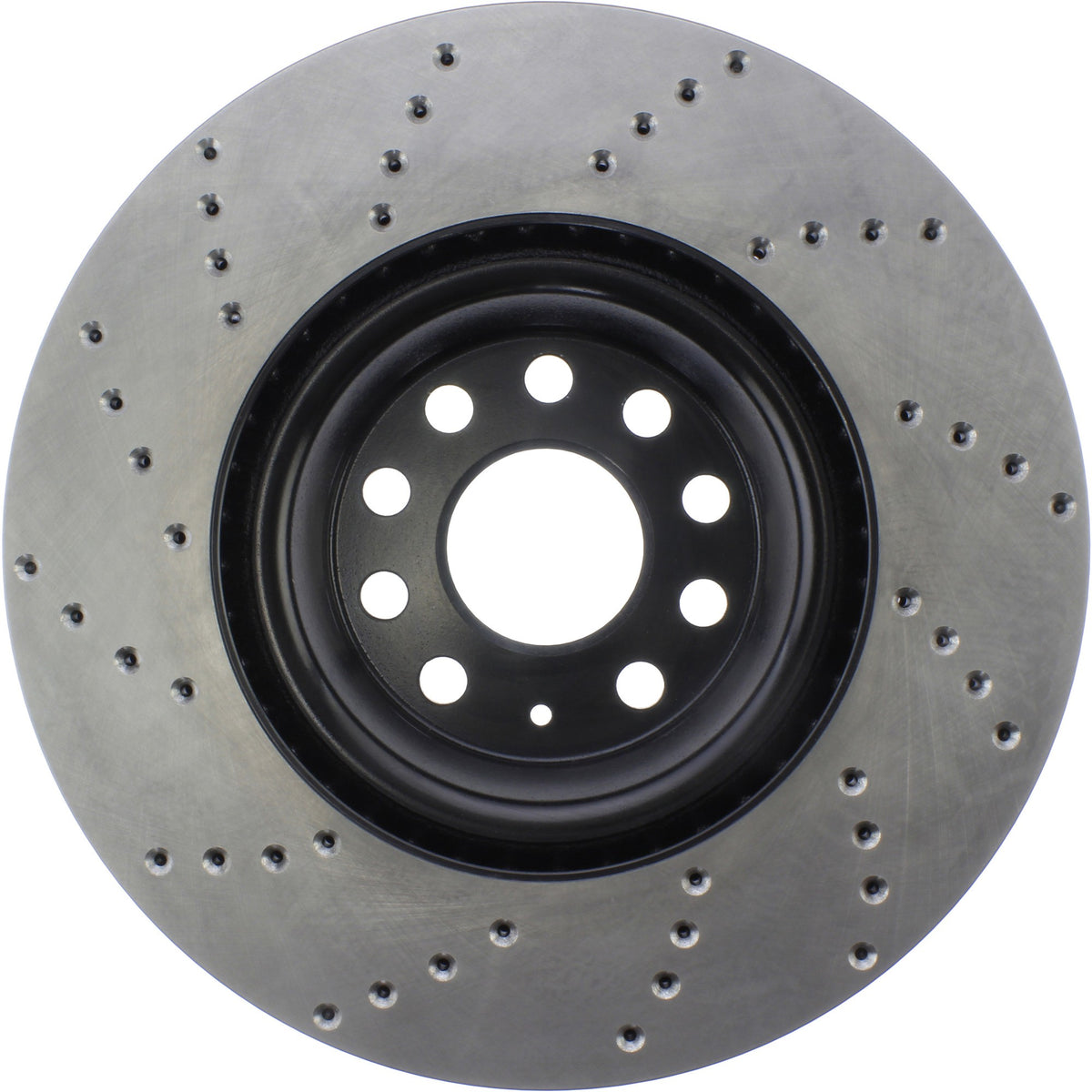 StopTech Sport Cryo Cross Drilled Brake Rotor; Front Right