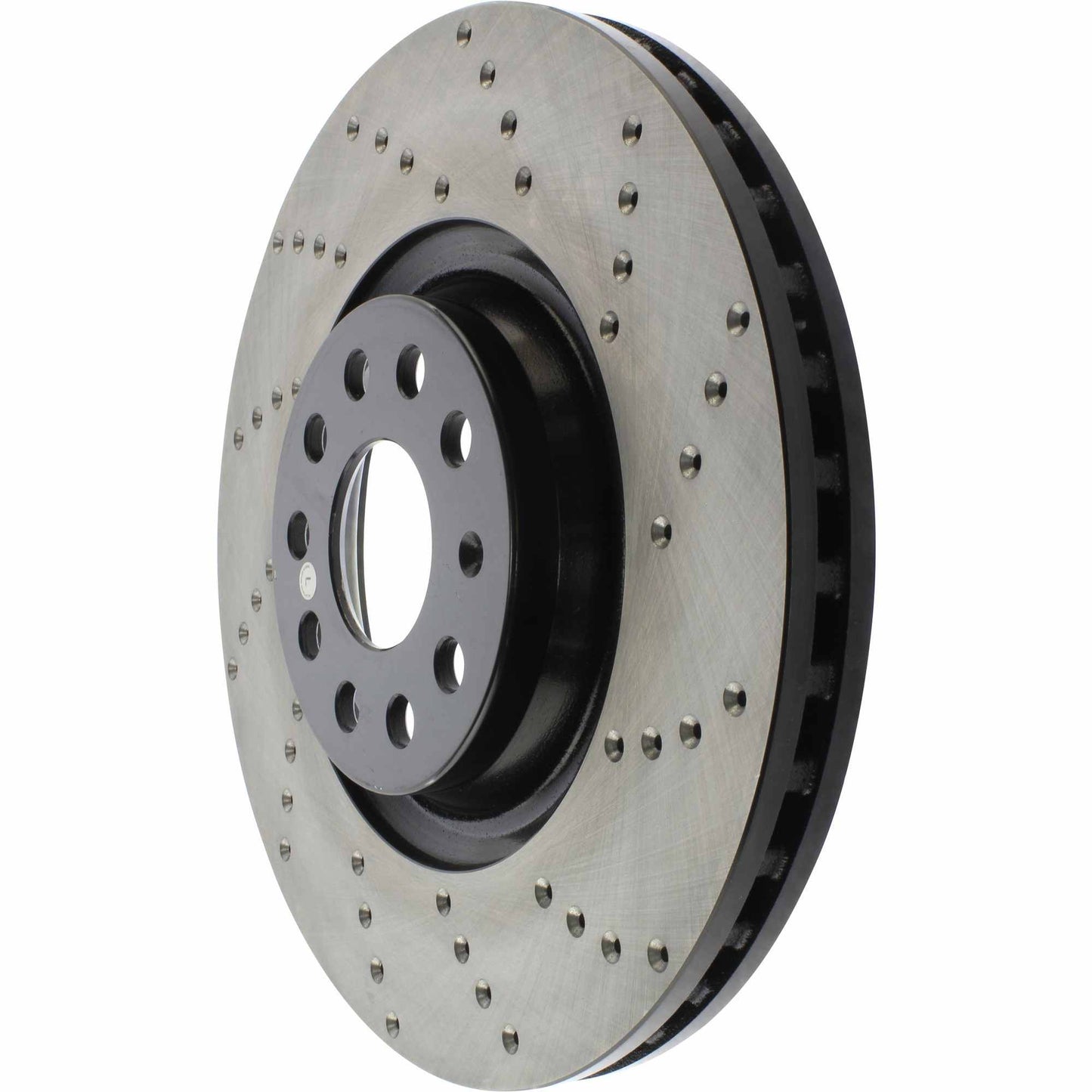 StopTech Sport Cryo Cross Drilled Brake Rotor; Front Right