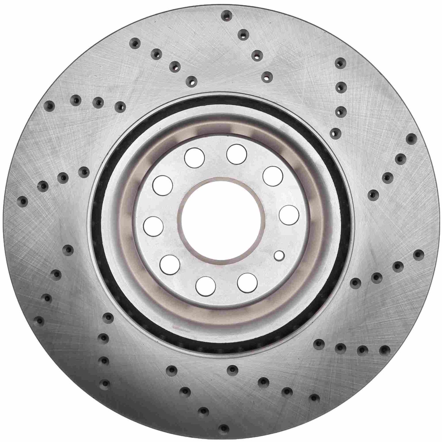 StopTech Sport Cryo Cross Drilled Brake Rotor; Rear Left