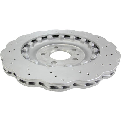 Stoptech Centric 14-18 Audi S7 SportStop Drilled Rear Rotor 128.33151