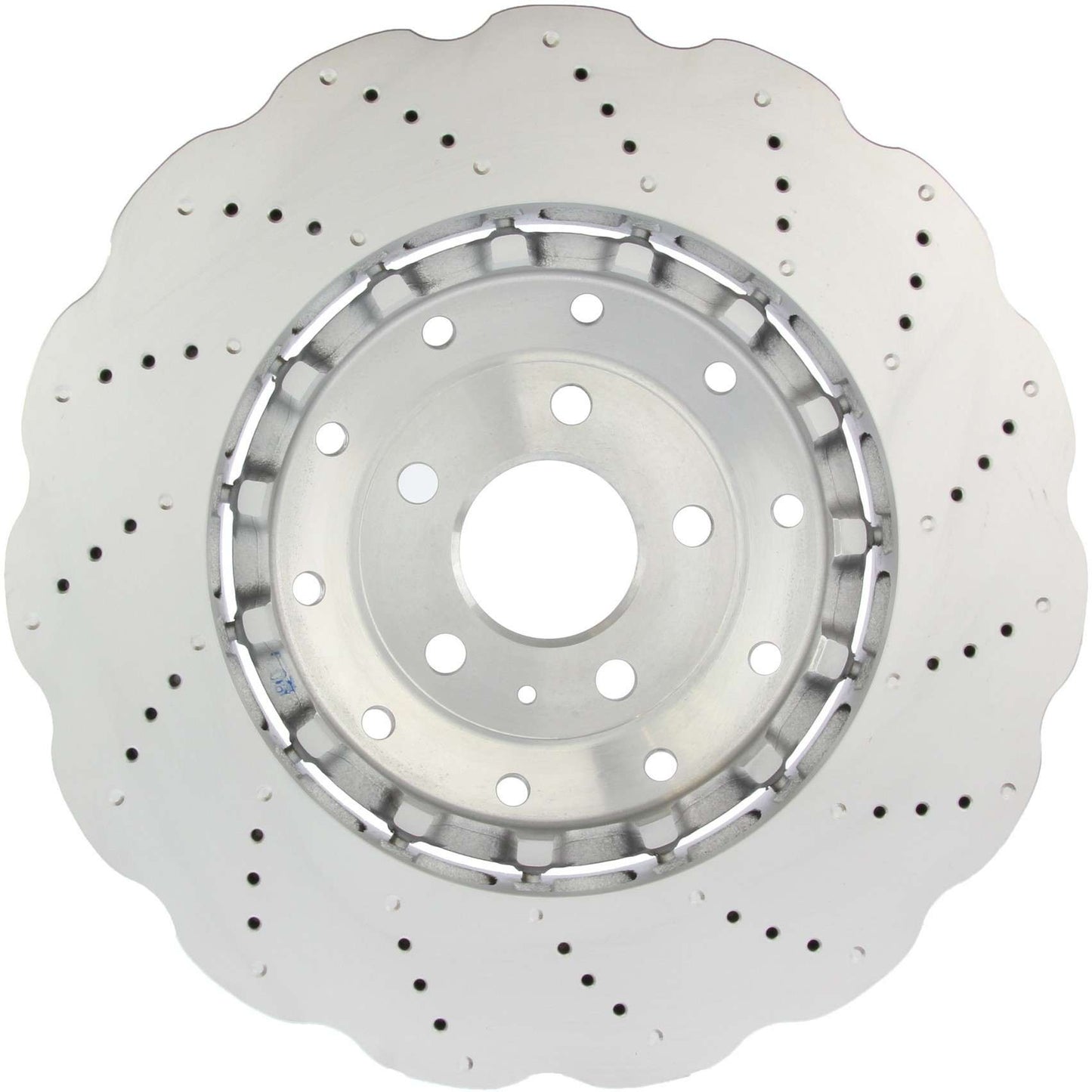 Centric Parts Disc Brake Rotor Premium OE Style Drilled with Electrocoating finish for 2014-2018 Audi RS7 128.33152