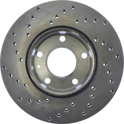 StopTech Drilled Sport Brake Rotor 128.34008L