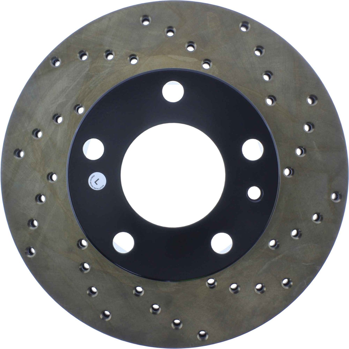 StopTech Drilled Sport Brake Rotor 128.34008L