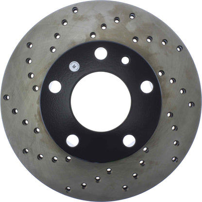 StopTech Drilled Sport Brake Rotor 128.34008R
