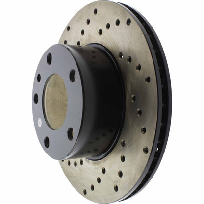 StopTech Drilled Sport Brake Rotor 128.34008R