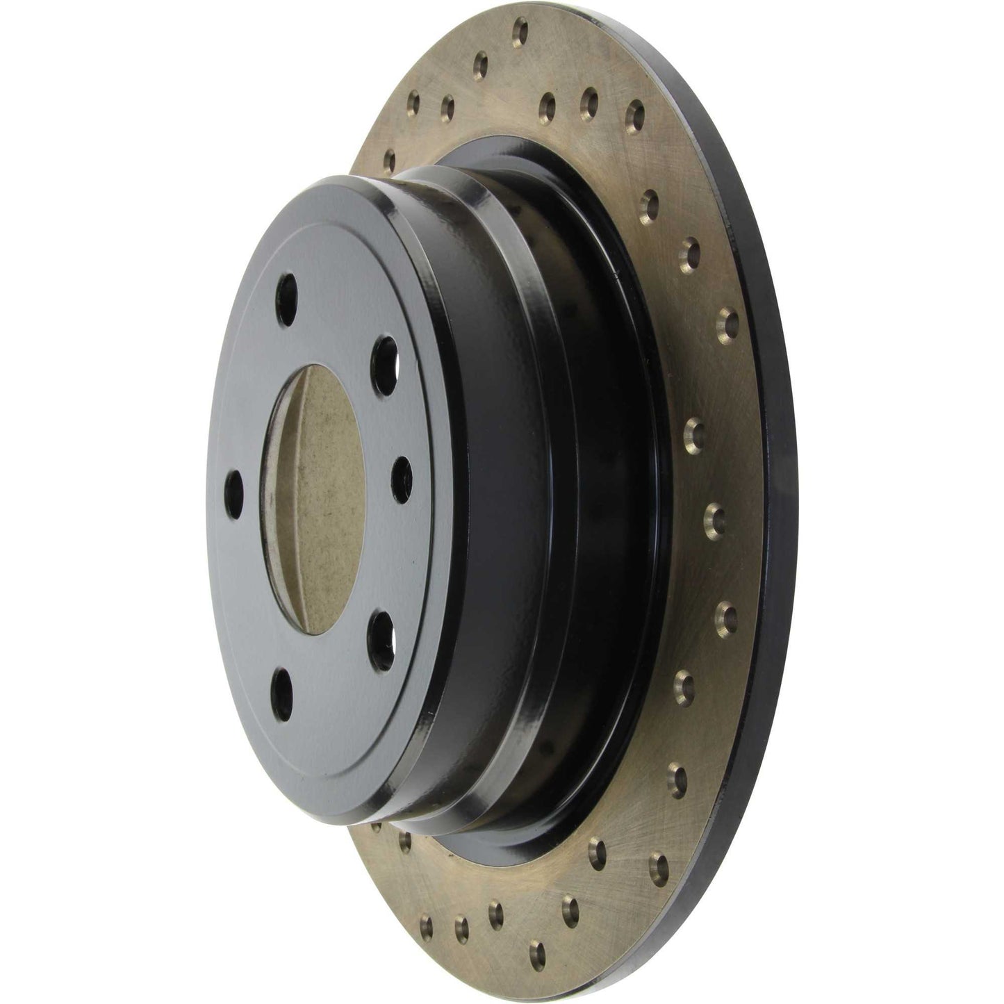 StopTech Drilled Sport Brake Rotor 128.34016R