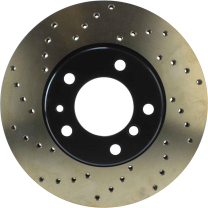 StopTech Drilled Sport Brake Rotor 128.34021R